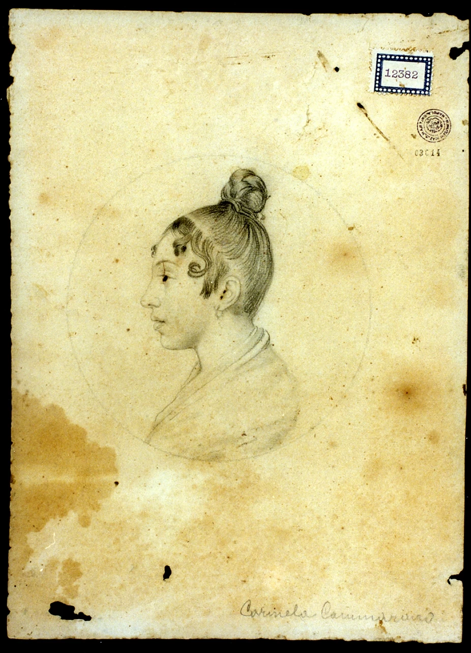 Ritratto di Carmela Cammarano - Certosa di san Martino, Napoli